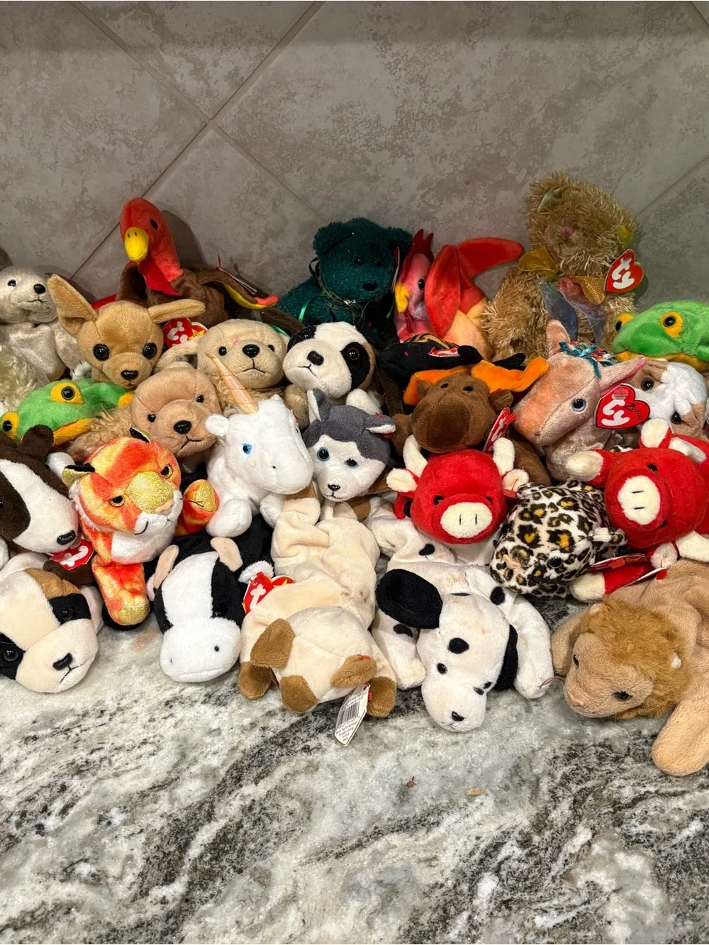 Ty Plush Beanie Baby Small Pets - Multi Color Mix